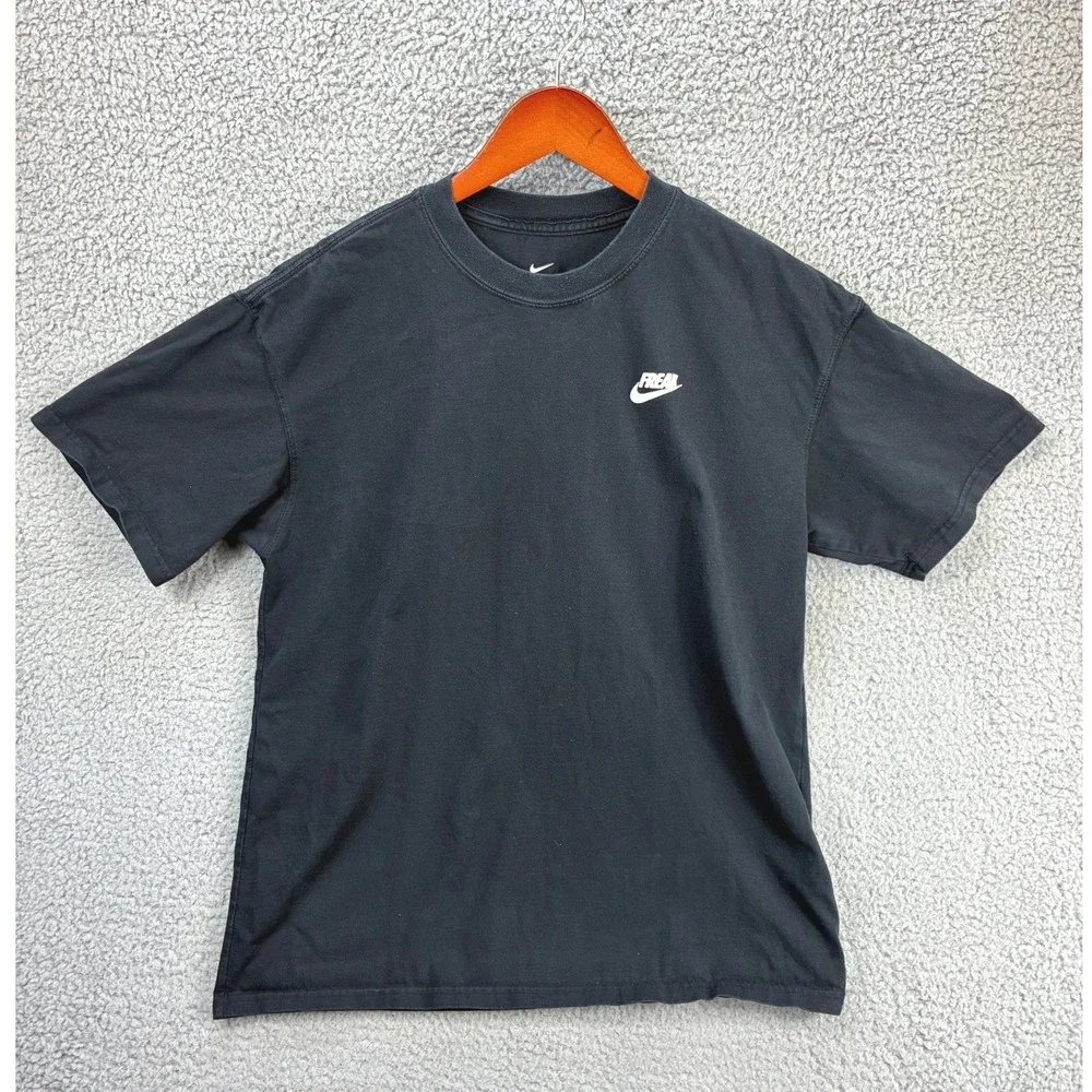 Nike Freak Short Sleeve T Shirt Mens M Black Giannis Antetokounmpo Graphic